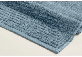 Kék pamut törölköző és fürdőlepedő készlet 2 db-os - Foutastic