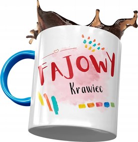 Kék Bögre Szabónak Cool Szabó Ajándék Nyomtatott Fotóval