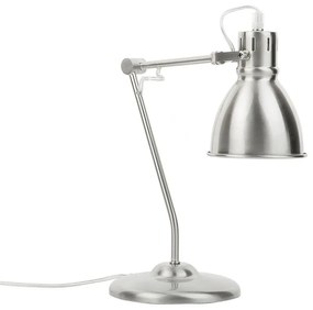 Ezüstszínű fém asztali lámpa 44 cm MONSAN Beliani