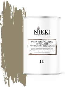 Betonpadló Felújítás Festék 1L Szürke-sárga RAL7034 Félmatt