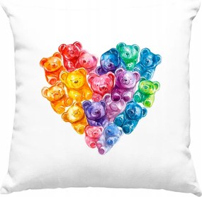 Gyümölcsös macis párna 4 fehér