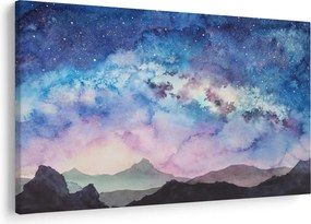 Kép - Milky Way, akvarell (90x60 cm)