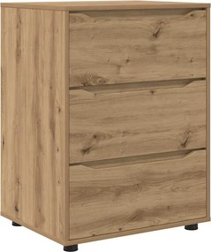 vidaXL Tárolószekrény Artisan tölgy 60 x 48 x 81 cm Faanyag