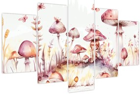 Kép - Rózsaszín tündér (150x105 cm)