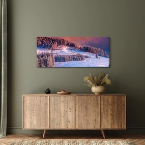Egy kép egy téli tájról (120x50 cm)