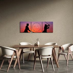 Kép - Szamuráj (órával) (90x30 cm)