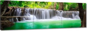 Festmények 120x40 Vízesés Thaiföldön