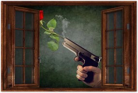 Poszterek 60x40 Rózsa Virág Virágok Rózsa