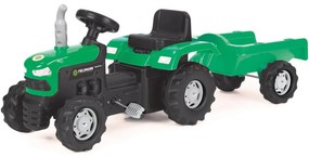 Buddy Toys BPT 1013 pedálos traktor pótkocsivalFieldmann, zöld
