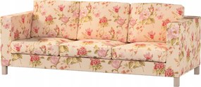 Karlanda 3 személyes kinyitható kanapé huzat Ikea rózsaszín