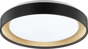 Brilliant - LED dimmelhető mennyezeti lámpatest WALDO LED/24W/230V fekete/arany + távirányító