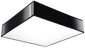 SOLLUX SL-0920 HORUS Négyzetes Mennyezeti Lámpa Fekete E27 IP20