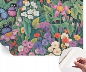 Öntapadós Mosható Fali Fotótapéta Virágos robbanás 104x70 cm