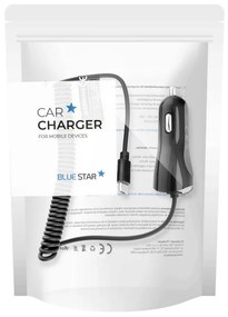 Car Charger Micro USB 1A (Universal) Blue Star