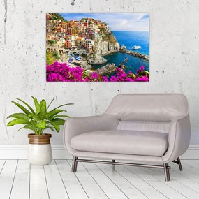 Kép - Manarola olasz falu (90x60 cm)