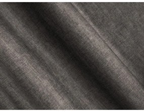 Szürke bársony kinyitható-tárolóhelyes sarokkanapé (bal oldali-heverő résszel) Linz – Cosmopolitan Design