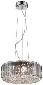 Brilagi - LED Kristály csillár zsinóron GLAMOUR 5xG9/42W/230V