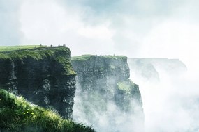 Vászonkép Canvas Tájkép Írország Mohair Sziklák Atlanti-óceán Kilátás 60x40