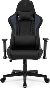 Gamer szék SENSE7 Spellcaster szövet fotel, fekete-kék.