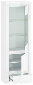 Vitrin Leona 1D1W1S (fényes fehér). 1053013