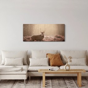 Kép - Szarvas az erdőben (120x50 cm)