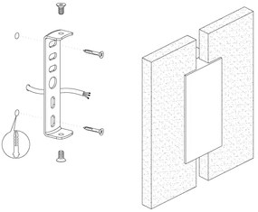 Eglo 96043 - LED Fali lámpa METRASS 2 2xLED/4,5W/230V