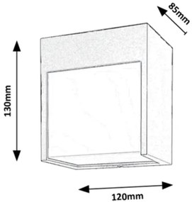 Rabalux 7477 - LED Kültéri fali lámpa BALIMO LED/12W/230V fehér IP54