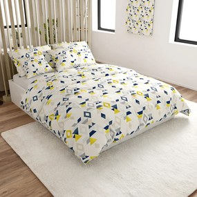 Mikroszálas ágyneműhuzat GEOMETRICA színes Ágyneműhuzat mérete: 2 db 70 x 90 cm | 200 x 220 cm