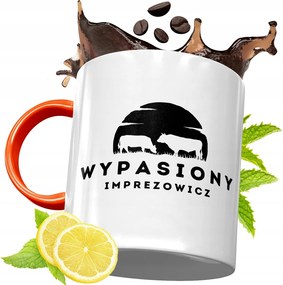 Narancssárga Bögre Party Ajándék fényképes nyomtatással