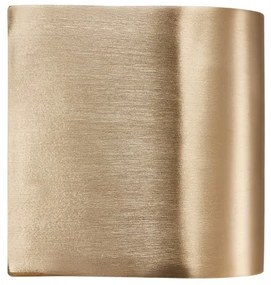 Nordlux - LED kültéri fali lámpa CANTO 2xLED/6W/230V IP44 sárgaréz