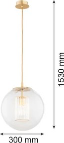 Argon HAMPTON 8626 Függőlámpa 1x15W(Max)/E27 IP20