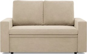 Zeus kanapé, kordbársony, hab töltet, egyenes kartámasz, bézs