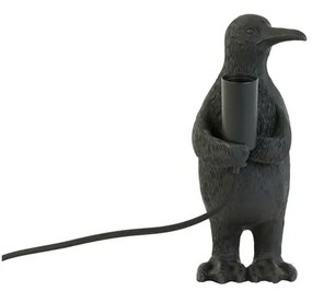 Matt fekete asztali lámpa (magasság 24 cm) Penguin – Light &amp; Living