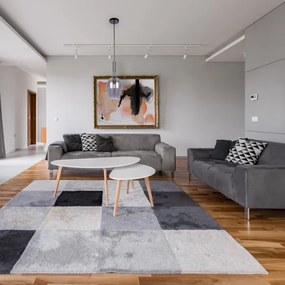 Csillár zsinóron LUGANO 1xE14/40W/230V szürke