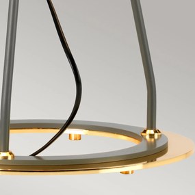 Elstead glamour modern asztali lámpa ferrara ezüst szürke elsferrara-tl-gpg