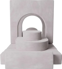 Juskys Gyerek kanapé Kayo 150x75x50 cm - bézs