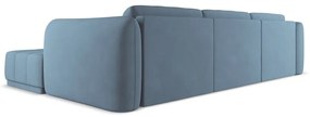 Világoskék sarokkanapé (jobb oldali) Hoku – Makamii