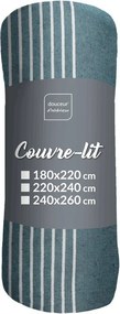 Kék ágytakaró 240x260 cm Adele – douceur d'intérieur
