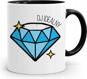 Dja Zene Bögre Fekete Dj Tökéletes Ajándék fényképes nyomtatással