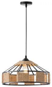 Csillár zsinóron 1xE27/15W/230V bézs