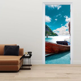 Fotótapéta ajtóra - Paradicsom a földön (95x205cm)