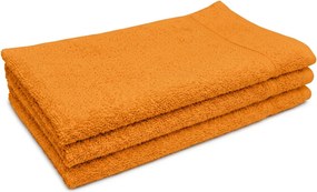 Classic narancssárga kis törölköző 30x50 cm 100% pamut