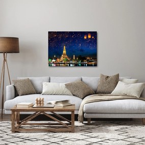 Kép - A boldogság lámpásai, Bangkok (70x50 cm)