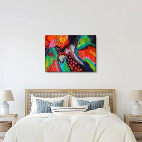 Absztrakt kép - színek (70x50 cm)