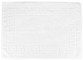 2 db Hotel Line lábtörölköző készlet, Bedora, 50 x 70 cm, 100% kártolt pamut, 650 gr / nm, fehér