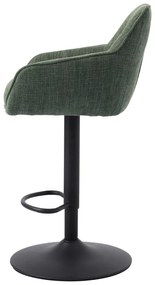 Zöld bárszék szett 2 db-os (ülésmagasság 69 cm) Avola – Unique Furniture