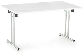 Impress összecsukható asztal 140 x 80 cm, fehér