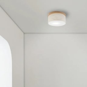 Brilagi - LED Mennyezeti lámpa BELLADONNA 1xE27/15W/230V átm. 30 cm krémes/tölgy