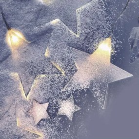 LED Karácsonyi kültéri lánc 8xLED/5,84m IP44 csillagok
