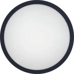 LED Fürdőszobai mennyezeti lámpa érzékelővel ELLÉ LED/24W/230V átm. 26 cm IP54 antracit